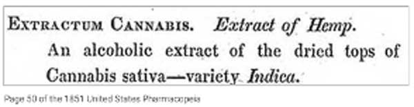 cannabis farmacopedia estadounidense