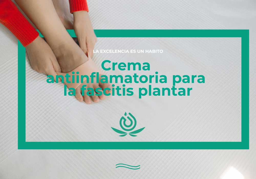 Anti-inflammatory cream for plantar fasciitis