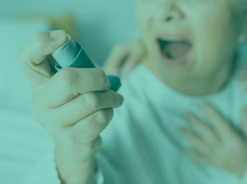 espasmos musculares asma