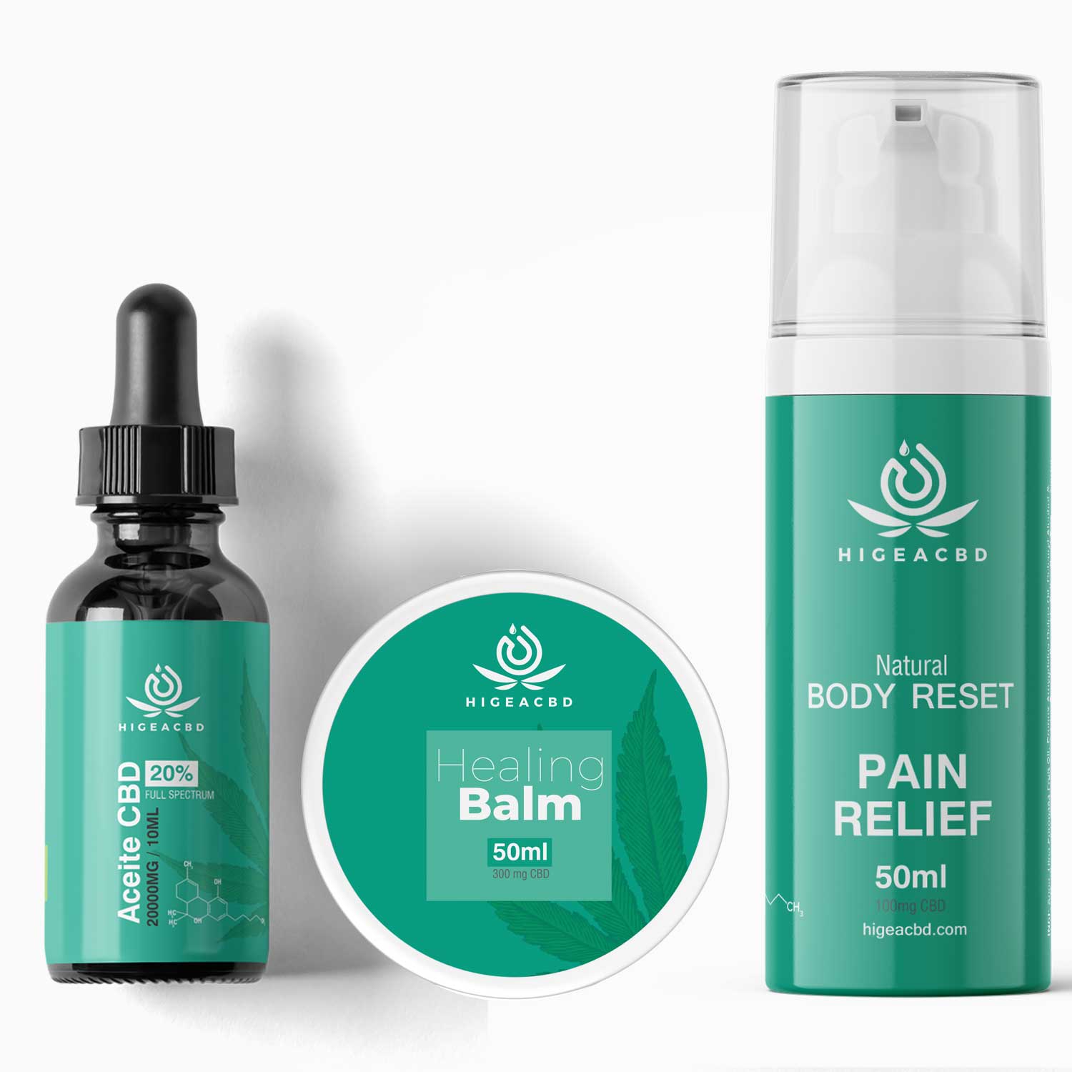 pack of CBD creams and oils for yayos